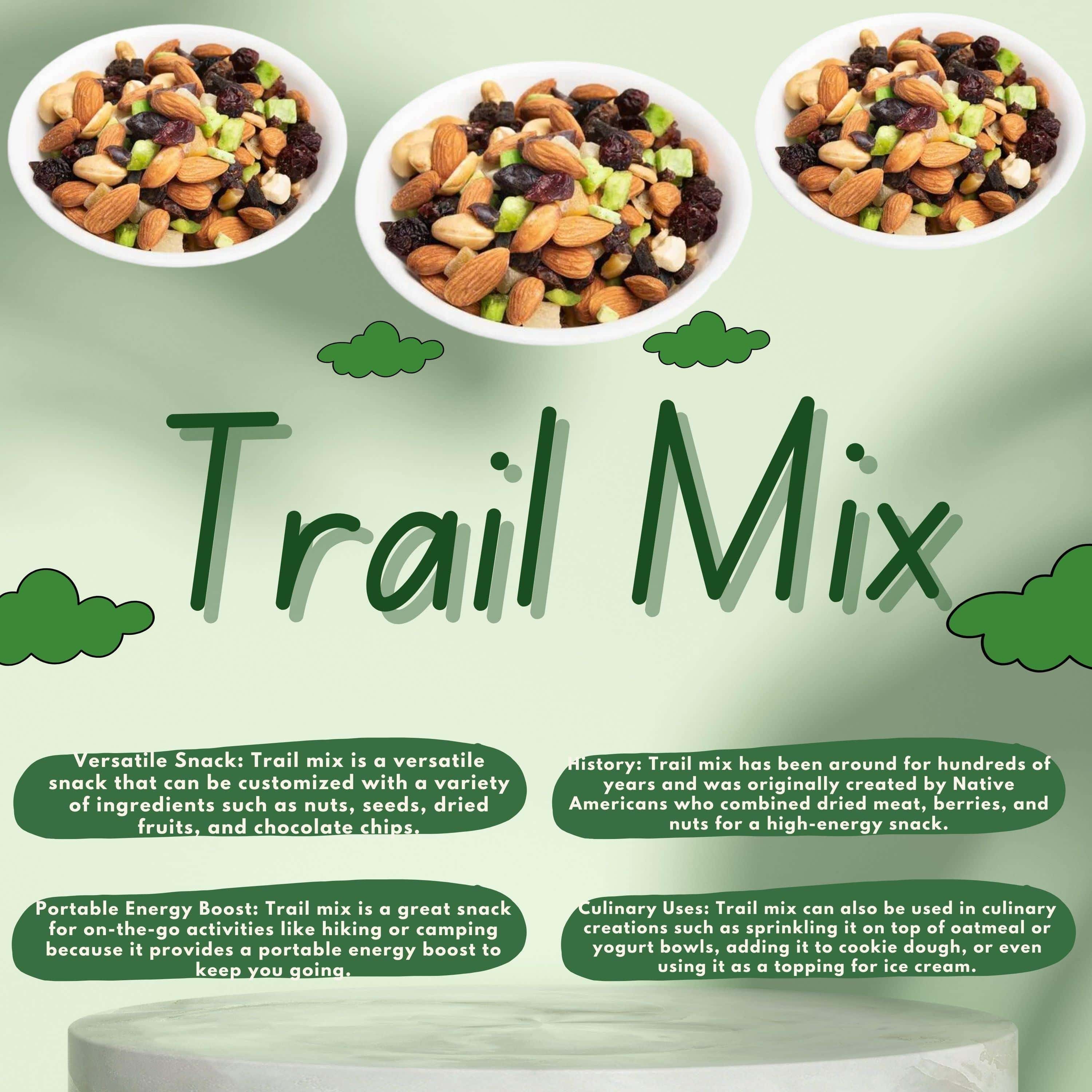 Premium Dry Fruit Trail Mix – Nuts, Seeds & Berries, All-Day Energy Blend