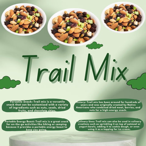 Trail Mix Containing Dry Fruits Seeds & Berries, Premium Pack