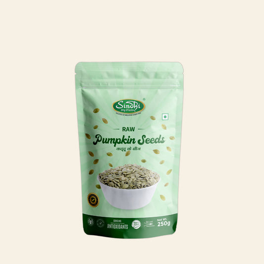 Pumpkin Seeds, Raw & Natural, 250g 3000
