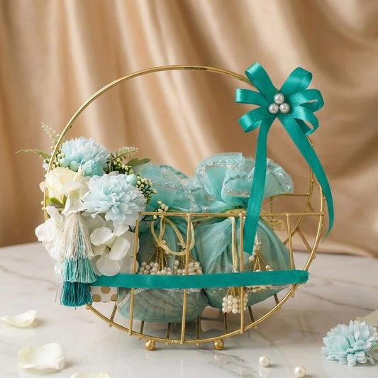 Blush Bloom Dry Fruit Hamper 896