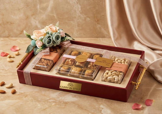 Maroon Bliss Hamper 1279