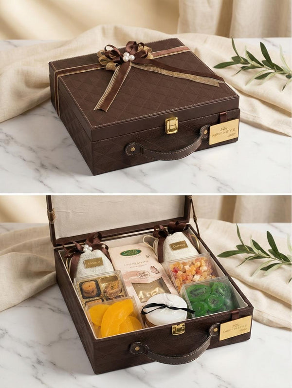 Cognac Crate Box