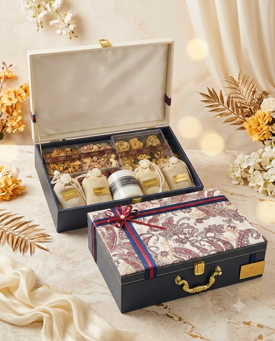 Red Printed Box
