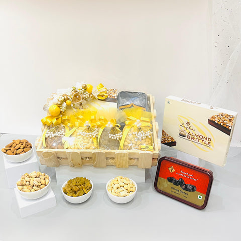 Premium Gift Hamper Containing Dry Fruits