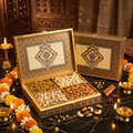 Classic Dry Fruits Gift Box — Almonds, Cashews, Pistachio & Raisins, 575g — front pack
