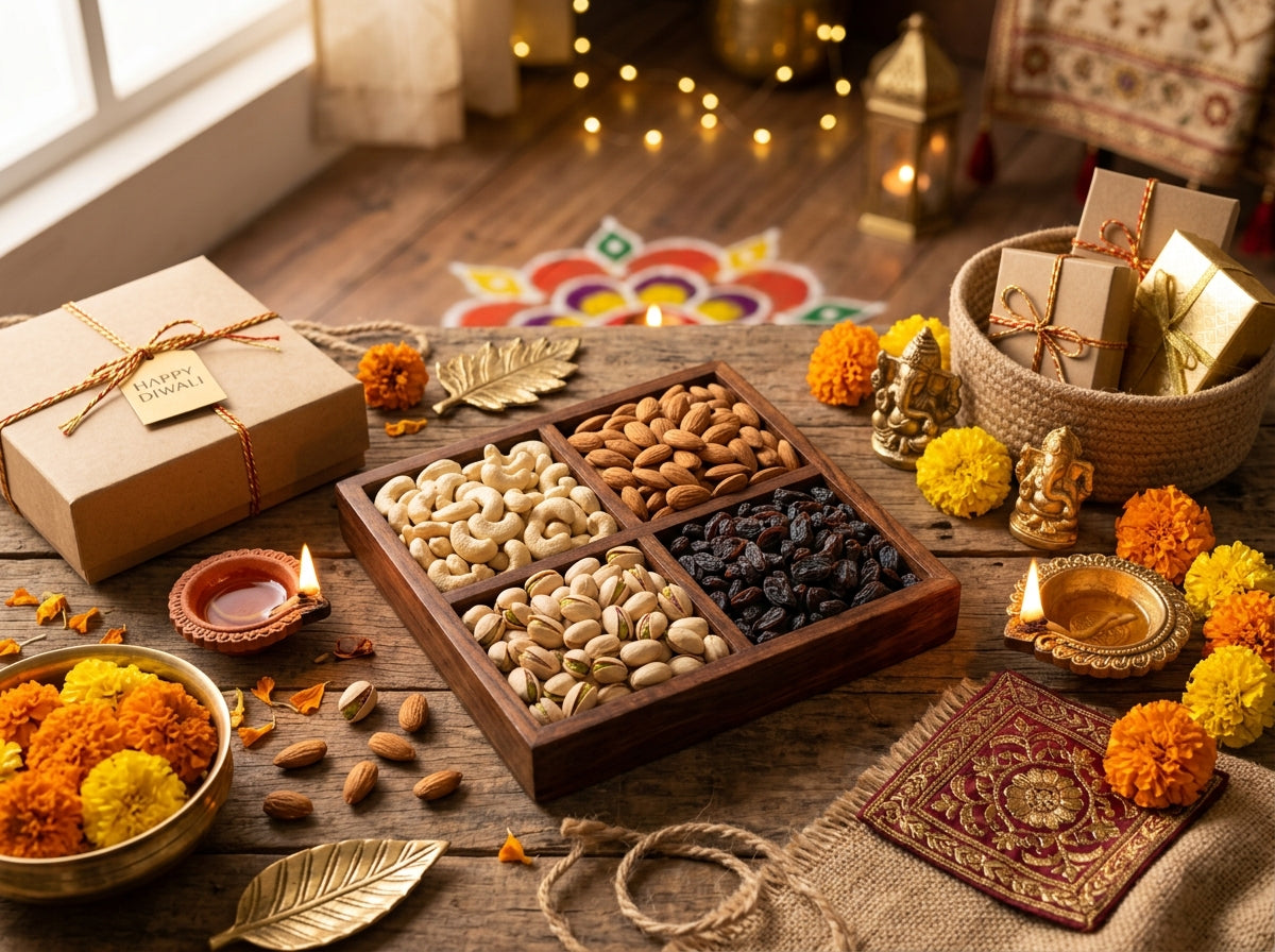 Diwali Gifting Guide 2026: Dry Fruit Hampers for Every Budget