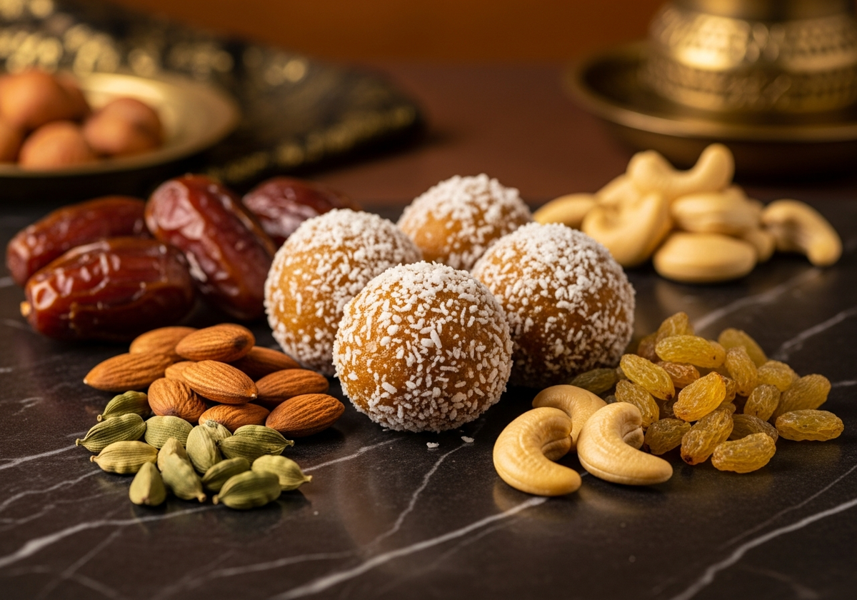 Dry Fruit Ladoo Recipe: No-Cook Energy Sweet with Dates, Almonds & Cashews
