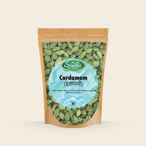 Premium Green Cardamom front of pack – intensely fragrant elaichi for chai and cooking
