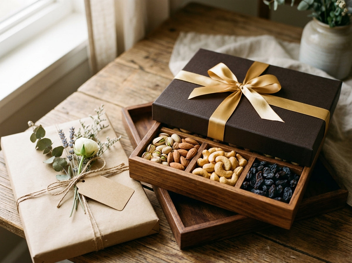 Gifts to Send to NRI Family: A Dry Fruit Hamper Guide