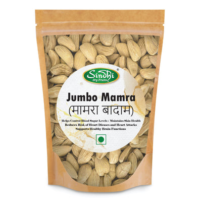 Premium Jumbo Mamra Badam – Extra Large Iranian Almonds, Crunchy & Vitamin E Rich