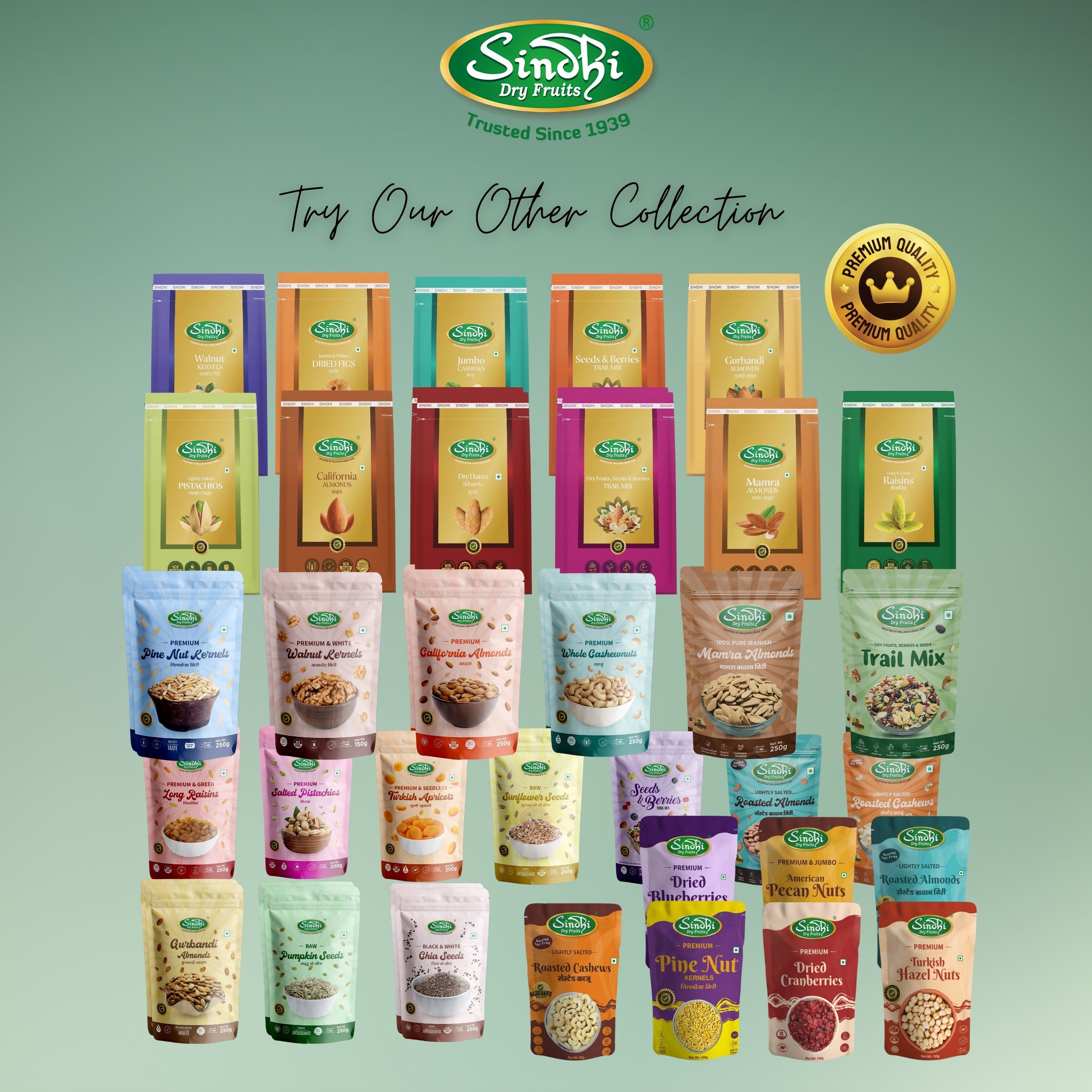 Almond Kagazi, Soft Shell Sattarbai Almonds, Premium Pack