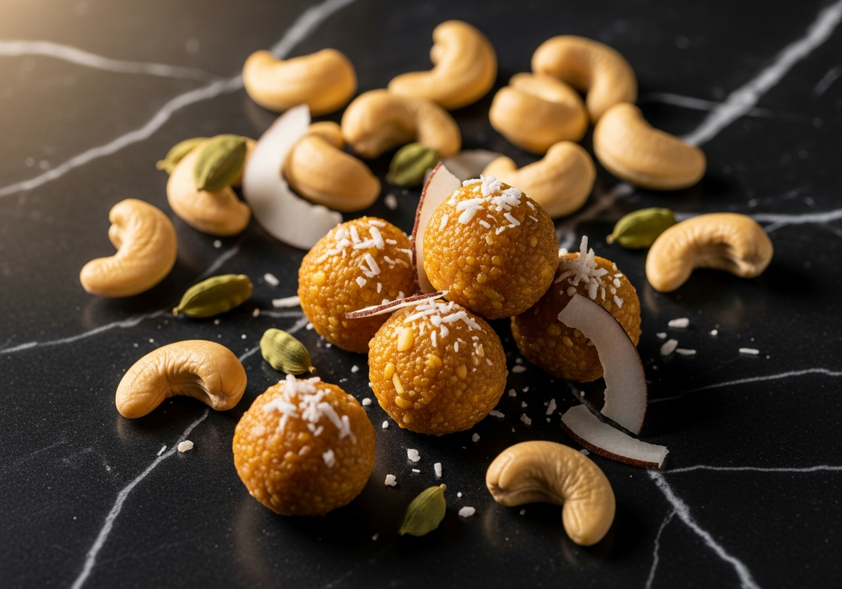 Kaju Ladoo Recipe: The Classic Indian Cashew Festival Sweet