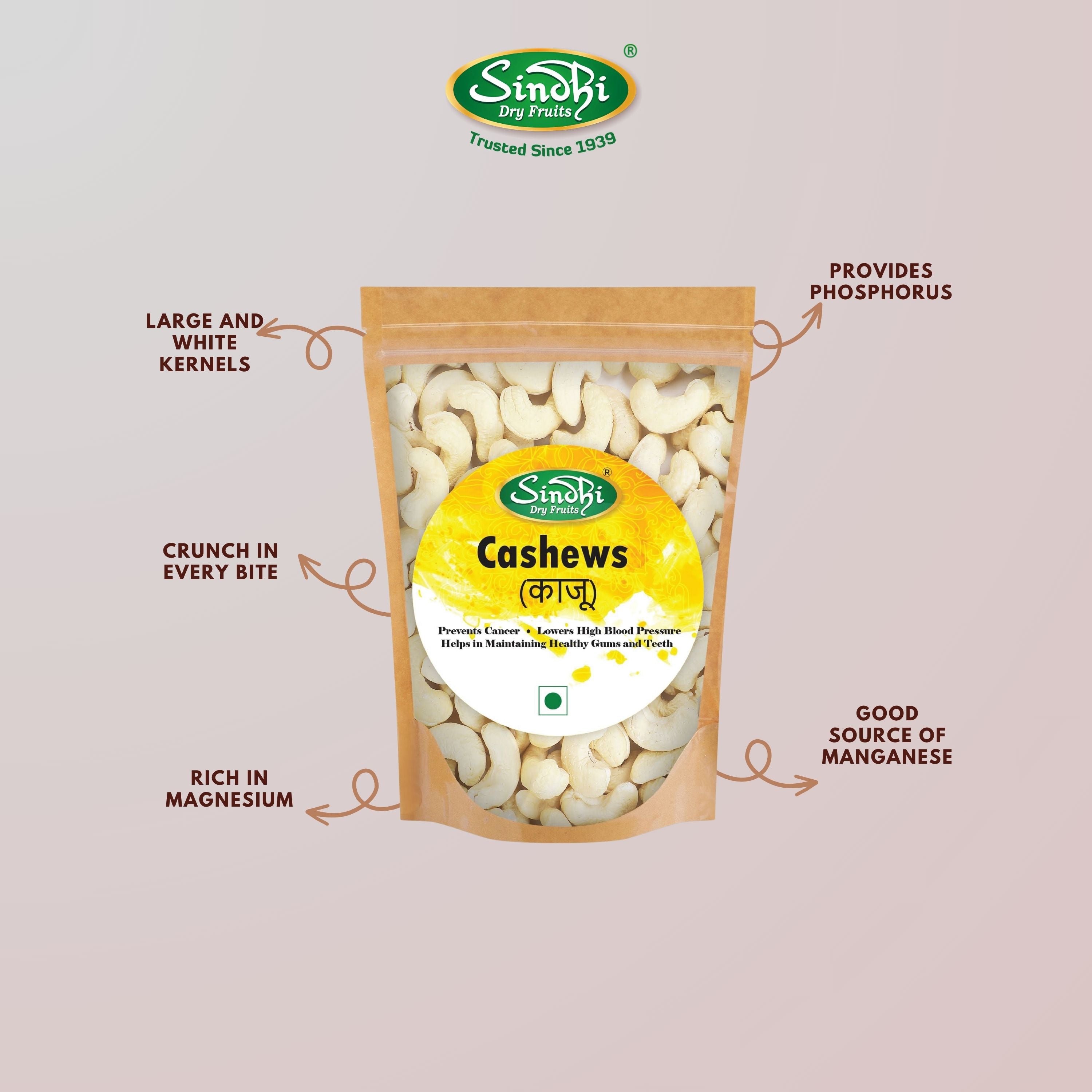 Cashew Nuts, Premium Pack