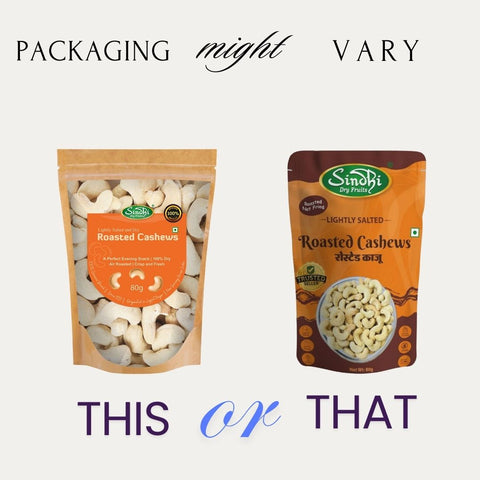 Salted Nut Snack, Roasted Kaju 80g, Roasted Almond 80g and Salted Pista 200g, Light Health Boost for Office Snacking, 360g, Pack of 3