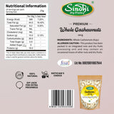 Cashew Nuts, Premium Pack