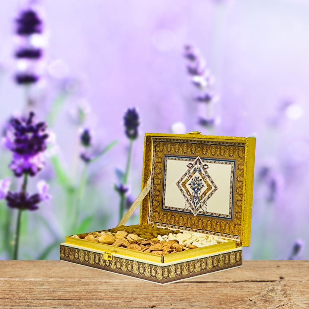 4 Dry Fruit Gift Hamper, 400g Dry Fruits Approx