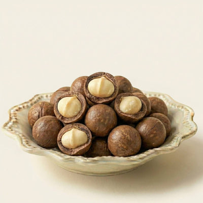 Macadamia Nuts In-Shell, Roasted and Flavoured