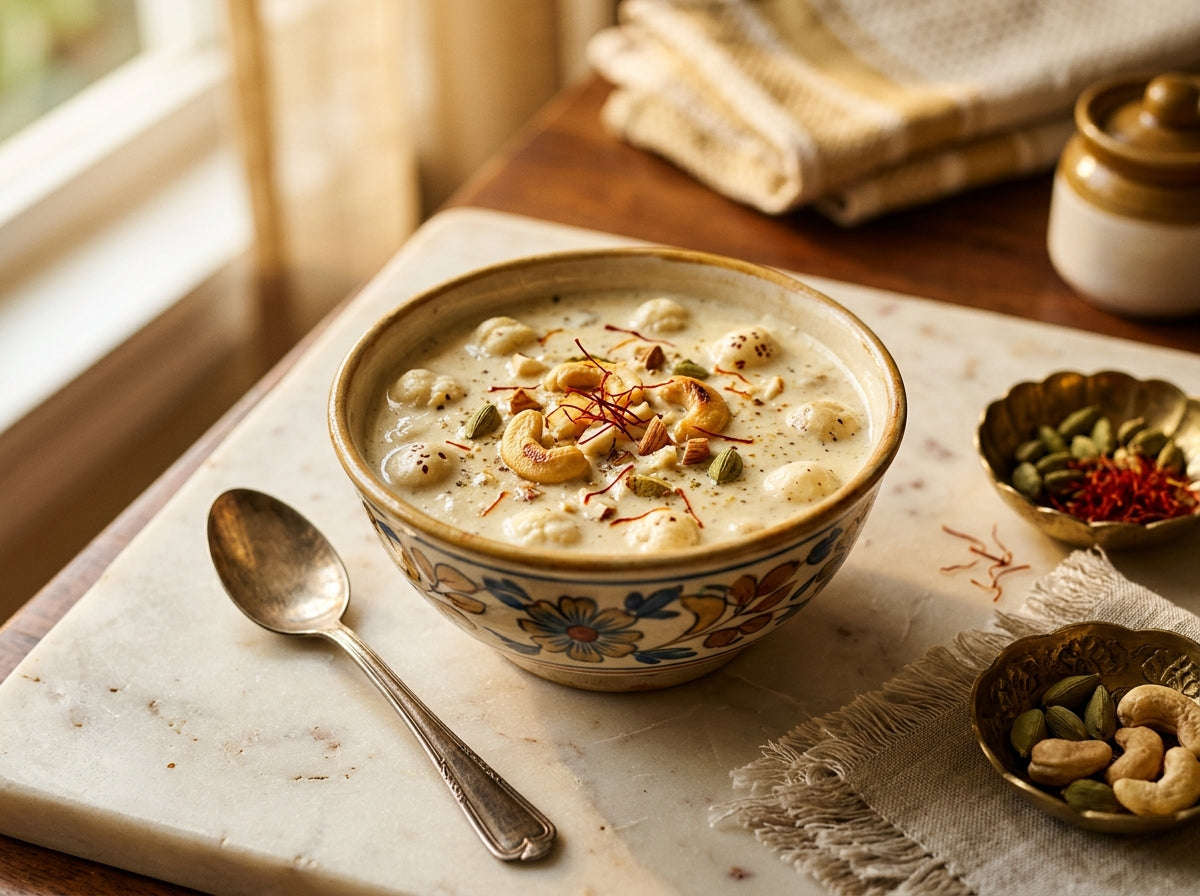 Makhana Kheer Recipe — Navratri
