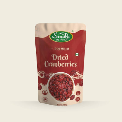 Cranberries Dried 100g Premium Pack