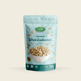 Premium Cashew Nuts – Large Whole Kaju, Fresh for Cooking & Snacking