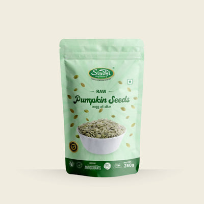Pumpkin Seeds, Raw & Natural, 250g Premium Pack