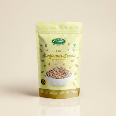 Sunflower Seeds,  Premium Pack, Raw & Natural, 250g Premium Pack