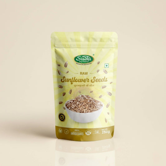 Sunflower Seeds,  Premium Pack, Raw & Natural, 250g Premium Pack 2000