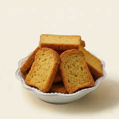 Sindhi's Milk Elaichi Suji Rusk