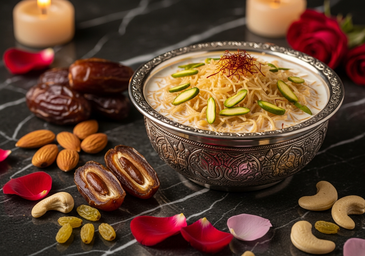 Sheer Khurma Recipe with Dry Fruits — Eid Special