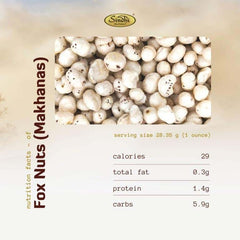 Fox nuts from Sindhi Dry Fruits, Central Market, Lajpat Nagar