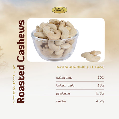 Premium Roasted Cashew - Order online from Sindhi Dry Fruits for the best quality dry fruits