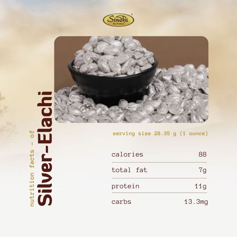 Trusted source for premium Silver Elachi - Sindhi Dry Fruits