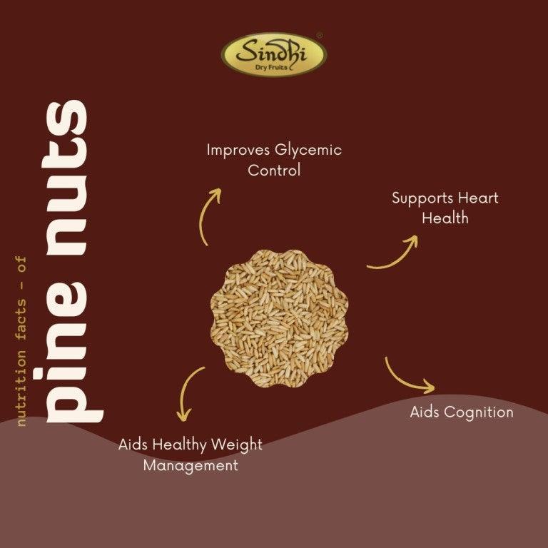 Sindhi Dry Fruits - Chilgoja Sabut for online purchase