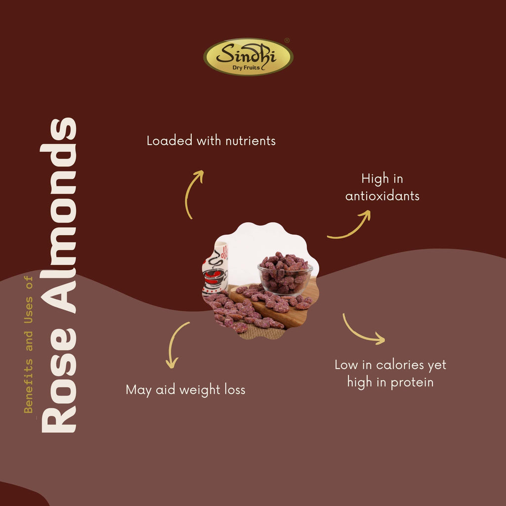 Rose Almond - High-quality dry fruits online at Sindhi Dry Fruits