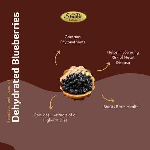 Delicious Dehydrated Blueberries for Snacking