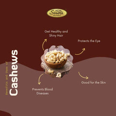 Get your fix of premium dry fruits online - Cashews (Kaju Regular)