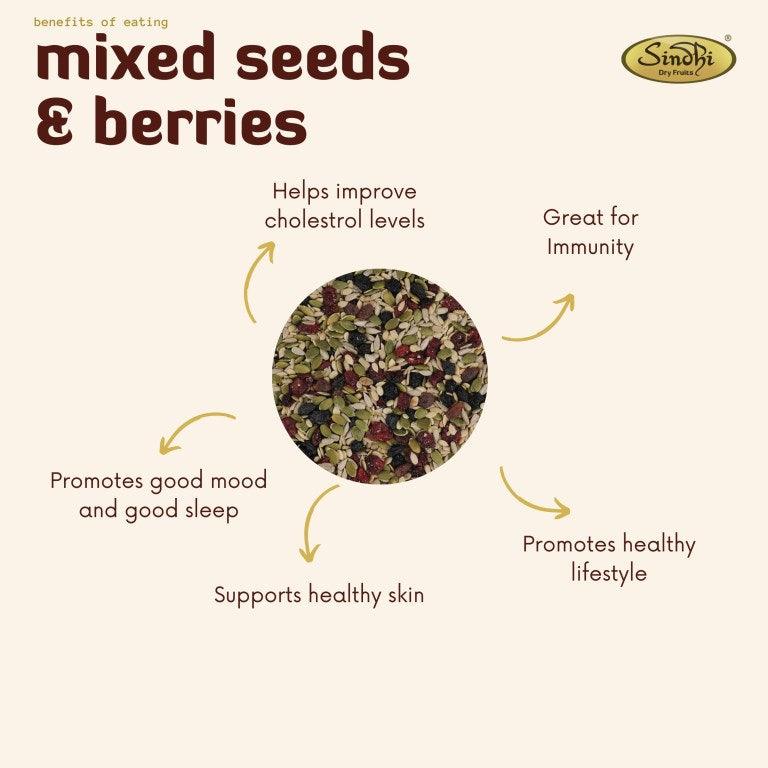 Healthy and Nutritious Mix of Dry Fruits and Berries