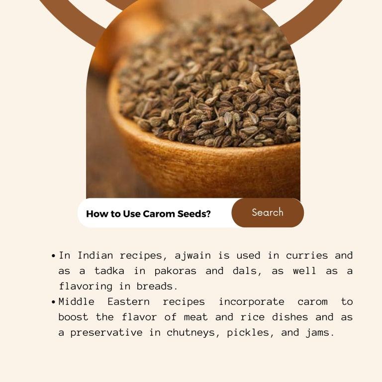 Dry Ajwain (Carom Seeds) - Authentic Sindhi Flavors
