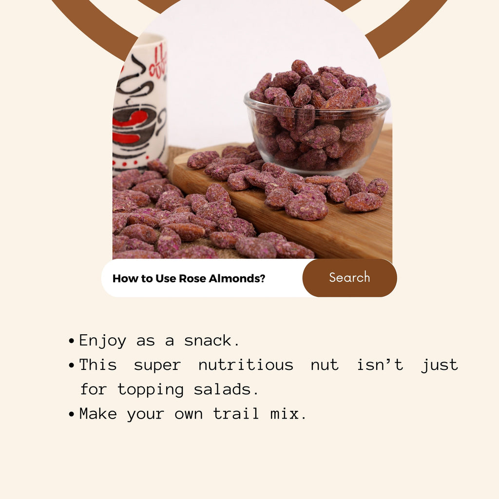 Get the finest Rose Almond - Sindhi Dry Fruits, your trusted online store for dry fruits