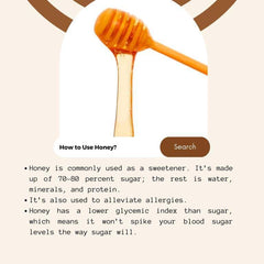 Delicious honey from the best dry fruit store online