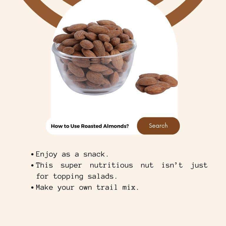 Roasted badam - buy from Sindhi Dry Fruits Online