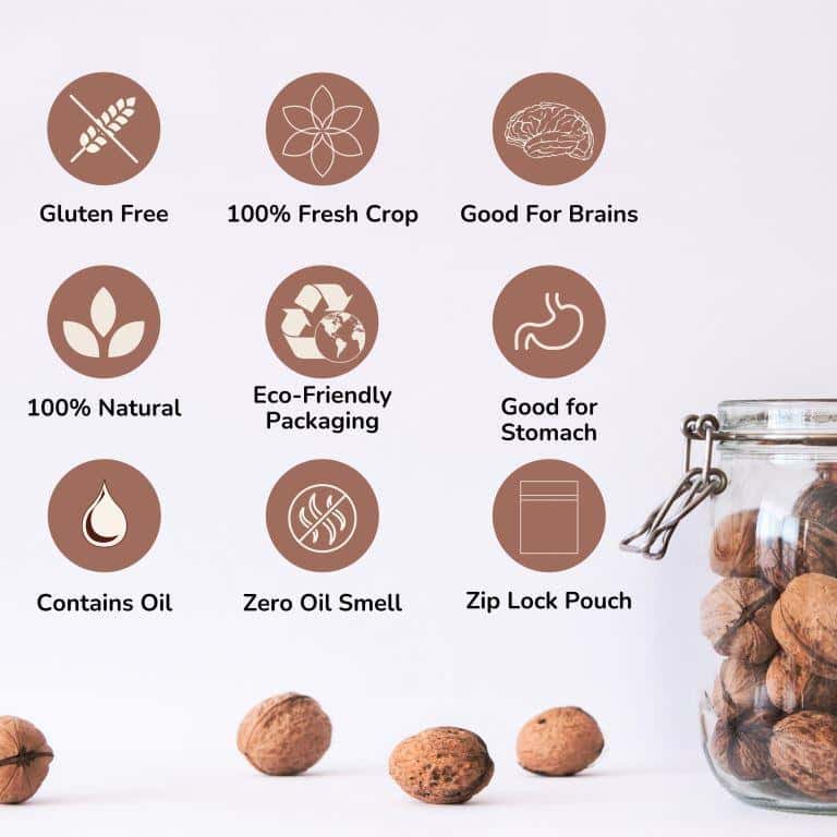 Delicious white Akhrot giri - premium quality dry fruits
