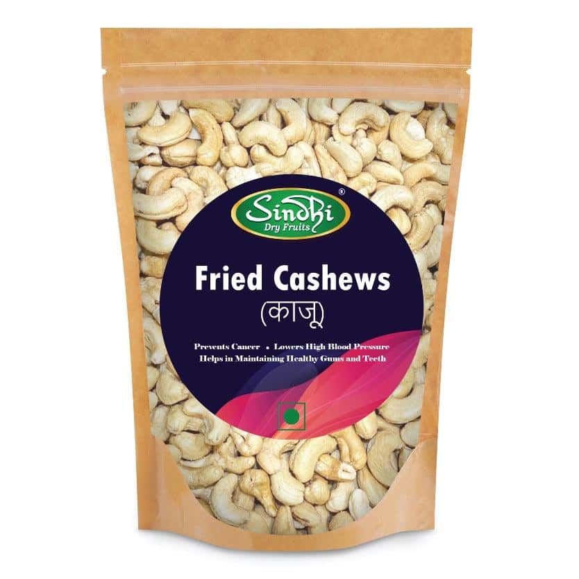 Fresh and Crunchy Fried Kaju - Order Now from Sindhi Dry Fruits