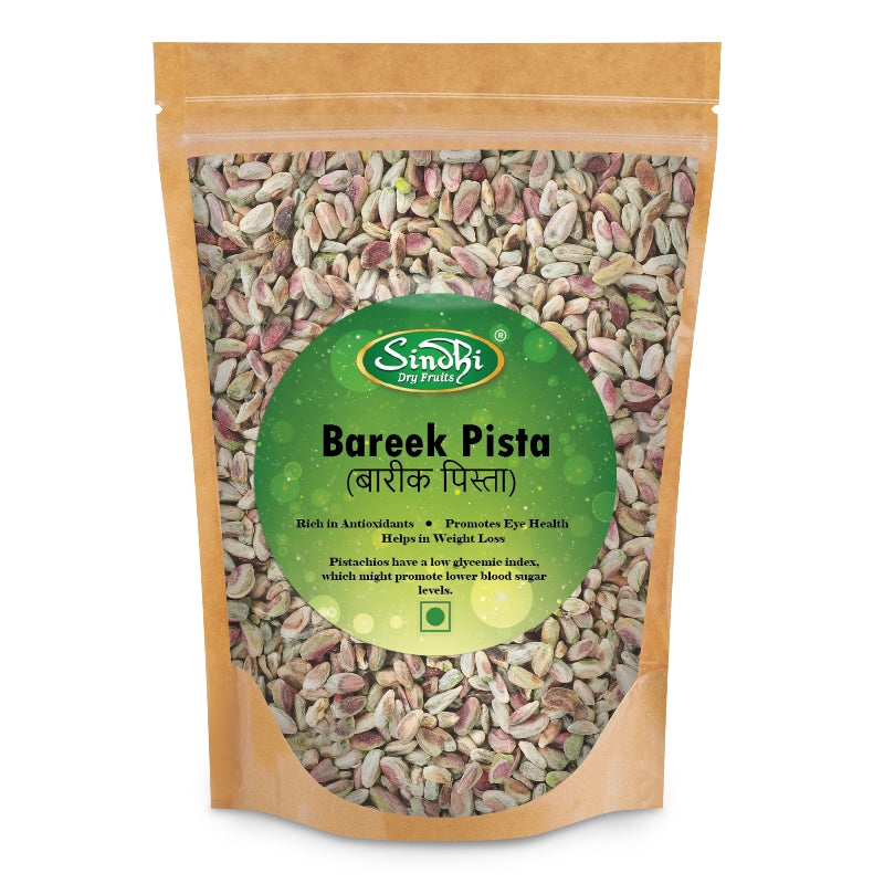 Fresh and Flavorful Pista Bareek Pistachios: Order Online from Sindhi Dry Fruits