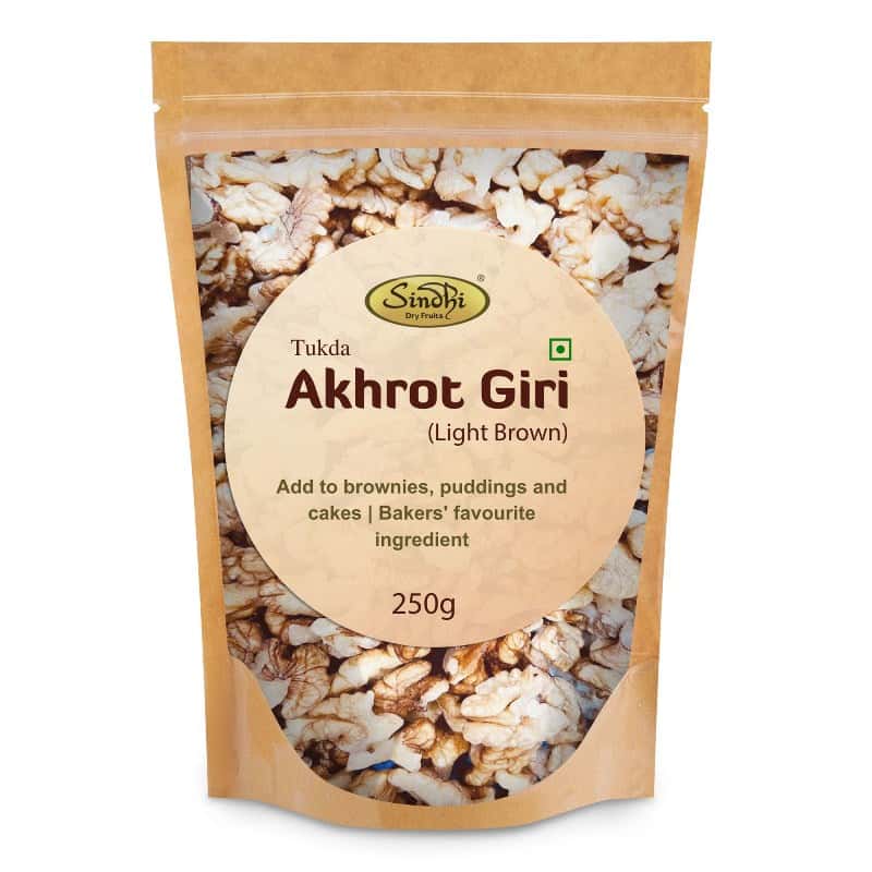 Buy Sindhi Dry Fruits' Akhrot Giri Tukra - premium quality and delicious!