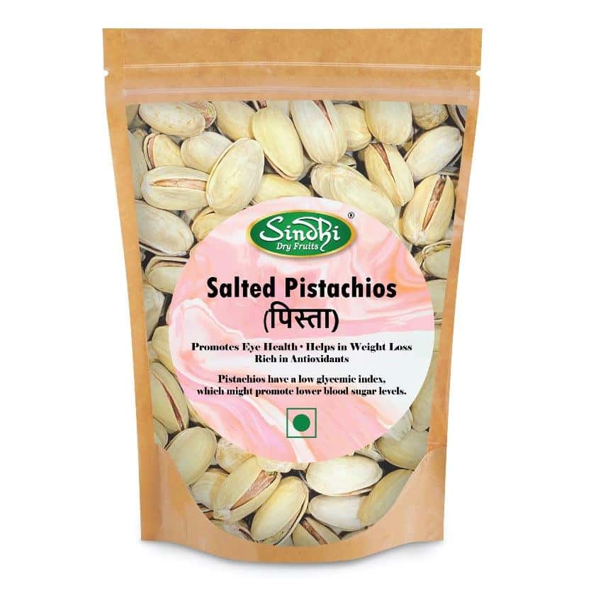 Premium Dry Fruits Online: Treat Yourself to Sindhi Dry Fruits' Salted Pistachios