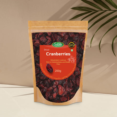 Buy dehydrated cranberries online - premium dry fruits