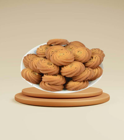 Ajwain Cookies, 400g - Sindhi Dry Fruits