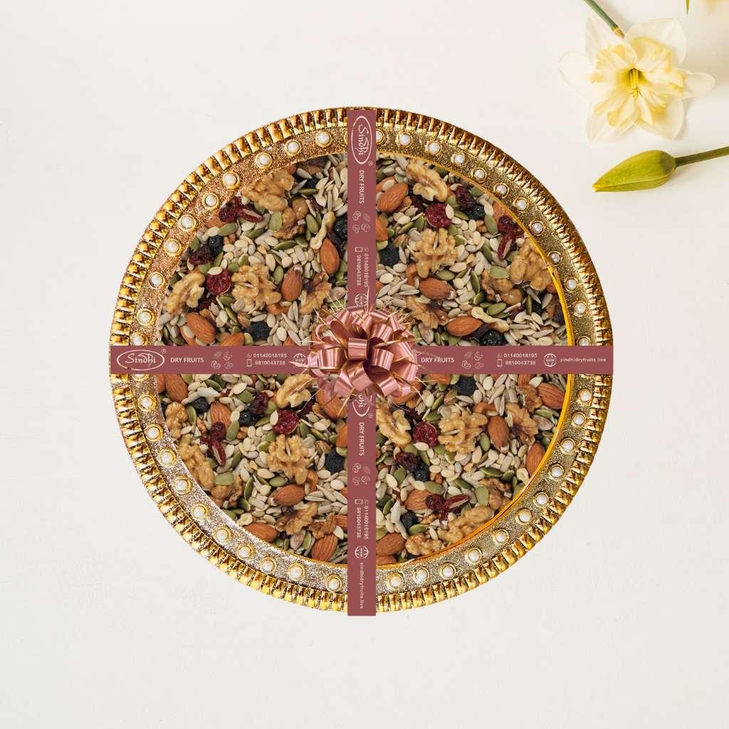 Gift Pack Containing Trail Mix with Dry Fruits - Sindhi Dry Fruits