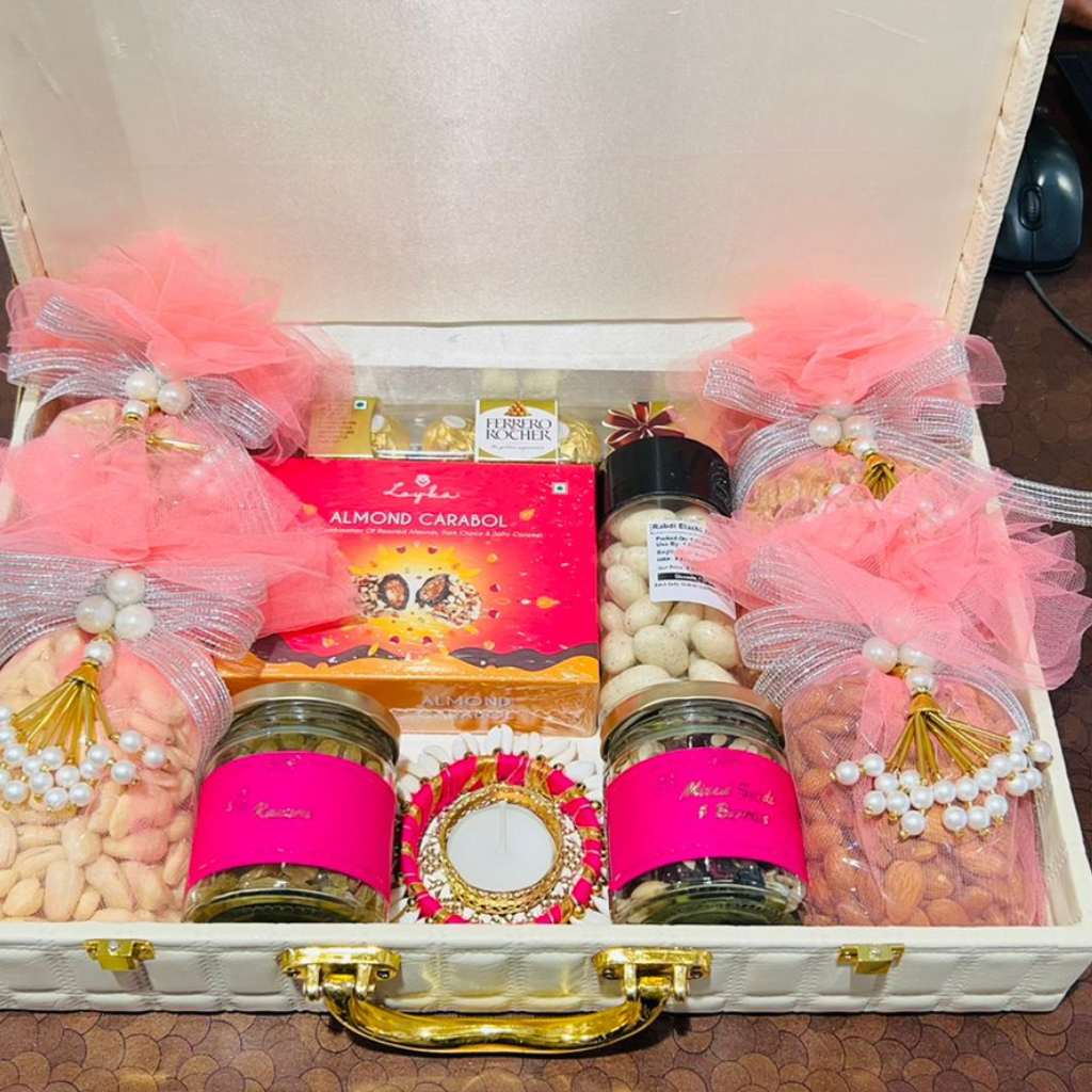 Premium quality dry fruits with edible gifts